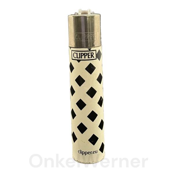 Print Geometric 16 - 4/4 Clipper Feuerzeug